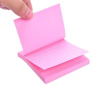 1pcs Office Stationery Sticky Notes Square Memo Pad 80 Pages Sticker Bookmark Marker Memo Sticker Paper