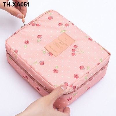 Ms outdoor cosmetics receive travel bag large capacity makeup cosmetic portable waterproof wash gargle mail