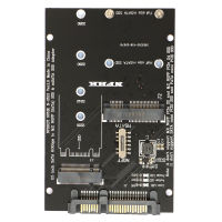 Xiab M.2 NGFF mSATA SSD TO SATA 3.0อะแดปเตอร์2 in 1การ์ดแปลงสำหรับแล็ปท็อปพีซี