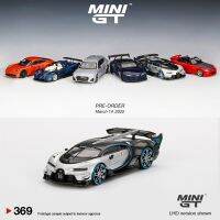 โมเดลรถขนาดเล็ก GT 1:64ทำจากอัลลอยแกรนทัวริสโมรถวิ่ง Die-Cast สีเงิน369 LHD