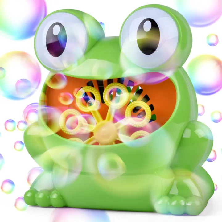 Frog bubble machine automatic bubbling toy | Lazada PH