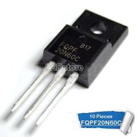 10pcs FQPF20N60C TO-220F 20N60 20N60C FQPF20N60 TO-220 20A 600V N-Channel MOSFET