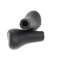 สำหรับ BMW BMW 1 Series F20 F21 11-19เกียร์ธรรมดาเกียร์ Shift Knob หนังสีดำรถเกียร์ Knob Lever Gaitor Boot Cover