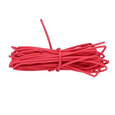Wire Wrap 1mm Dia Red Heat Shrinkable Tube Shrink Tubing 4 Meters