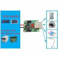 เครื่องควบคุมการชาร์จ USB DC 6V-20V 18V ไป5V 2A ได้สูงสุดสำหรับพับแผงโซล่ากระเป๋า/แผงเซลล์/โทรศัพท์ชาร์จไฟโมดูล