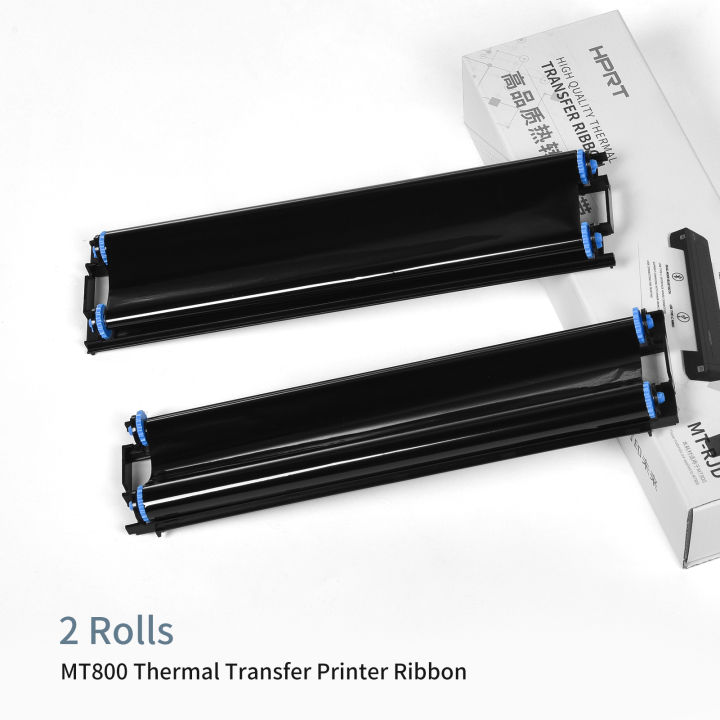 ต้นฉบับ-hprt-2-rolls-thermal-transfer-ribbon-with-rfid-funtion-for-mt800-a4แบบพกพาเครื่องพิมพ์ถ่ายเทความร้อน