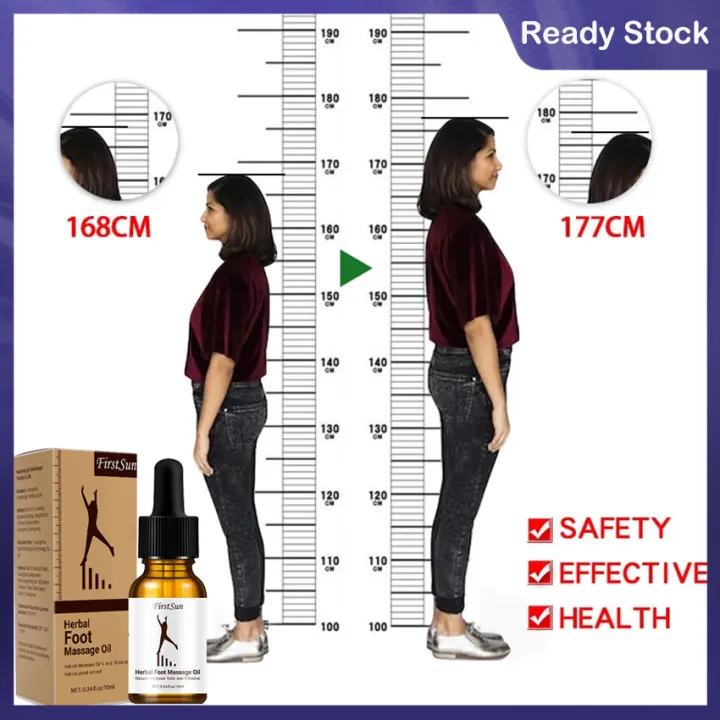 New Herbal Increase Height Essential Oil Grow Taller Increase Height Foot  Massage Oil 10ml Health Care Products Promot Bone Growth[100%  Original+Ready Stock] | Lazada PH