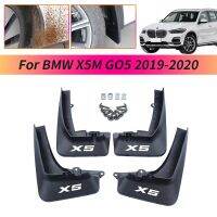 JHTJHNDTGFJHND ด้านหน้าและด้านหลัง Splash Guards Mudflaps รถกันชน Mudguards Mud-Flaps สำหรับ BMW X5 F15 2014 2015 2016 2017 2018 X5M G05 2019- 2021