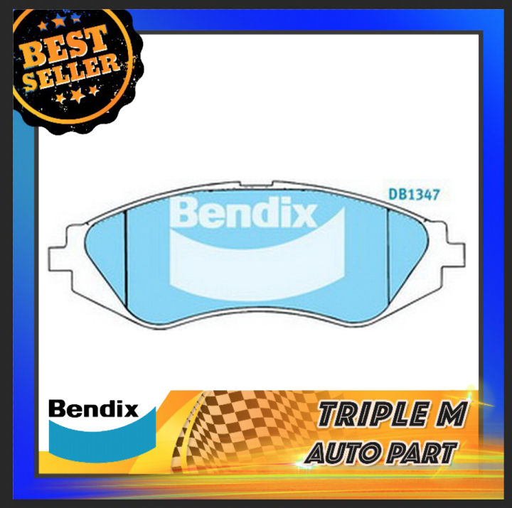 bendix-ผ้าเบรคหน้า-daewoo-cielo-gl-3ประตู-97-lanos-1-6-97-nubira-97-on-bendix-เกรด-general-ct-db1347-1-ชุด-มี-4-ชิ้น-สำหรับ-ล้อ-ซ้าย-ขวา-ราคาส่ง-ถูกที่สุด