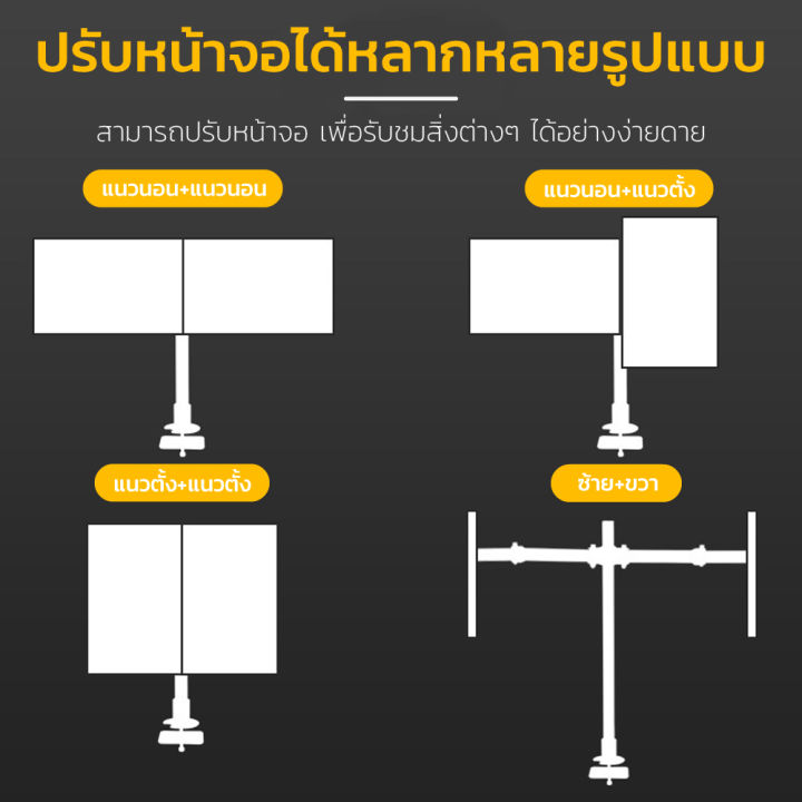 giocoso-ขาตั้งทีวี-ขายึดทีวี-แบบหนีบโต๊ะ-รองรับ-2-จอ-13-32-นิ้ว-ยึดจอคอมพิวเตอร์-จอ-tv-led-lcd