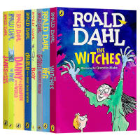 Roland Dahl childrens book 8 volume set Roald Dahl English original childrens Chapter Bridge Book witch