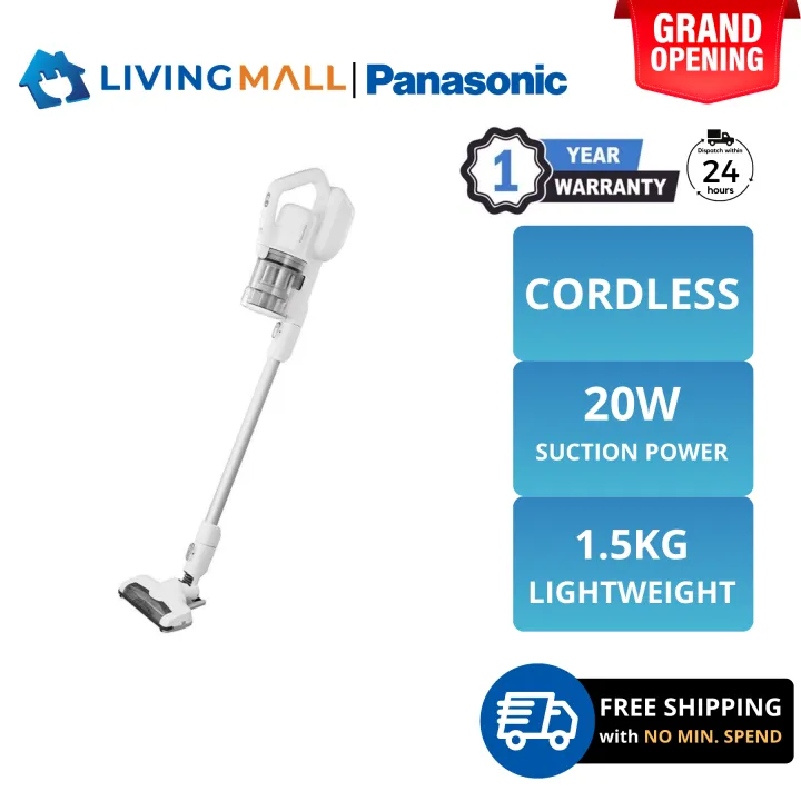 PANASONIC MCSBV01 CORDLESS STICK VACUUM CLEANER MCSBV01W147