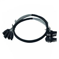 SATA III 6Gbps SAS Cable for Server SATA 7 Pin To SATA 7 Pin Hard Drive Data Cable 4SATA To 4SATA 6SATA To 6SATA Silver 90Degree