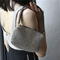 NYXIA Women Diamond Hobo-bag for Female Clutch Design Brand Luxury Shoulder Bags Handbag Leather PU Shiny bag Messenger Bag