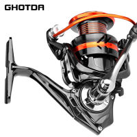 Spinning Fishing Reel Max Drag 12KG Metal Spool High Speed Carp Fishing Reel Spinning Sea Saltwater Reel