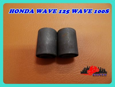 HONDA WAVE125 WAVE100S year 2005 REAR FORK BUSHING SET "BLACK" (2 PCS.) // บูชตะเกียบหลัง HONDA WAVE125 WAVE100S "สีดำ" (1 ชุด) สินค้าคุณภาพดี