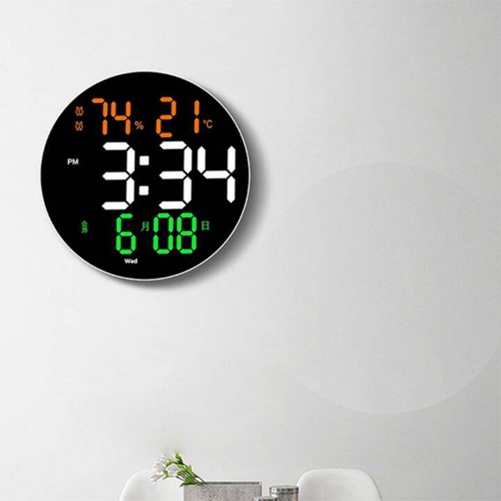 digital-alarm-clock-with-alarms-and-temperature-for-home-living-room-decoration