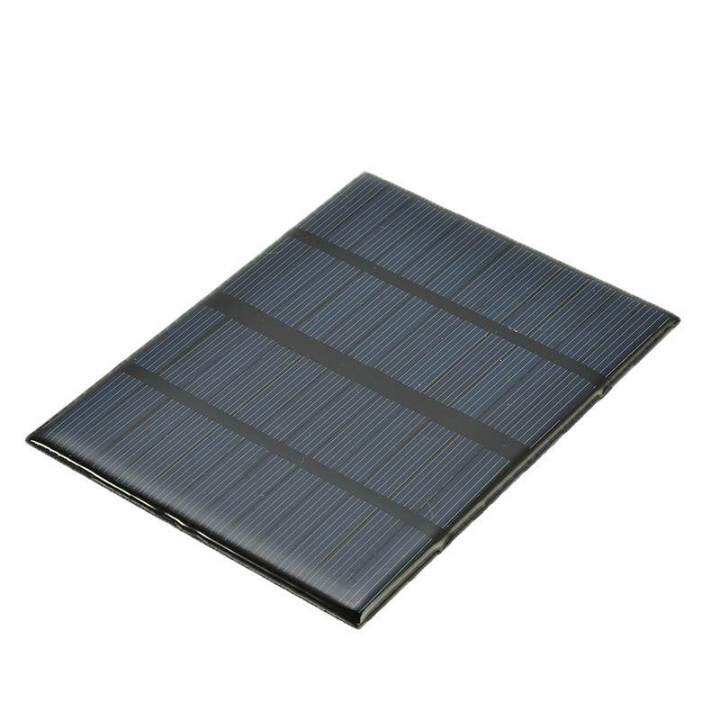 12V 1.5W Solar Panel Charger Portable Standard Epoxy Polycrystalline Silicon DIY Battery Power