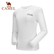 Cam Áo Thun Nữ Tay Dài Nhanh Khô Ngoài Trời Áo Cổ Tròn Nhẹ