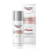 เดย์ ฟลูอิด  Eucerin Spotless Brightening Day Fluid SPF30 50ml.  ยูเซอริน สปอตเลส ไบรท์เทนนิ่ง เดย์ ฟลูอิด เอสพีเอฟ30 50มล.  ครีมทากลางวัน  กระ ฝ้า ผิวหมองคล้ำ ช่วยให้ผิวหน้าขาวกระจ่างใส สีผิวสม่ำเสมอ