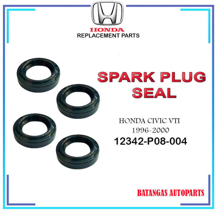 SPARK PLUG SEAL HONDA CIVIC VTI 19962000 KCR 12342P08004 (4 PCS