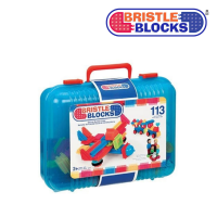 Bristle Blocks Deluxe Builder Case 113pcs - ชุดบล็อกตัวต่อ 113 ชิ้น ในกล่องพลาสติก