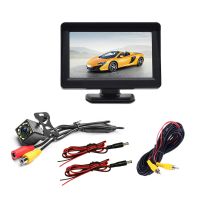 TFT LCD Color Display Monitor Support Car Camera Reverse Camera Dash Monitor Safe Parking Reversing Auto Accessories