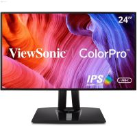 ส่งฟรี ลด 50% (พร้อมส่ง)ViewSonic VP2468a 24" Premium IPS 1080p, ColorPro 100% sRGB Rec 709, 14-bit 3D LUT, Eye Care, 65W USB C, RJ45, HDMI, DP