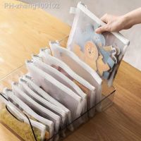 1Pcs File Storage Bags Zipper Pouch Document Bag Children 39;s Puzzle Piece Storage Transparent School Office Supplies Pencil Case