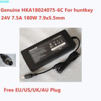 Genuine HKA18024075-6C 24V 7.5A 180W 7.9x5.5mm AC Adapter For huntkey Power Supply Charger