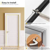 Window Sealing Strip V-shaped Door Sealing Strip for Noise Reduction Home Bedroom Soundproof Foam Weather for Exterior for Doors Decorative Door Stops