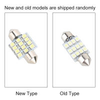 โคมไฟส่องแผนที่โดม หลอดไฟรถยนต์ 12 SMD ใช้งานได้จริง 31 มม. DE3175 สำหรับรถยนต์ สำหรับไฟประตูสำหรับไฟภายใน