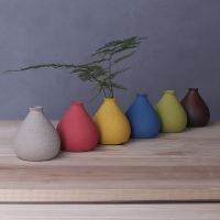 Creative home small-sized color flower vase decorative arts and crafts in living room vase decoration home nordic decoration