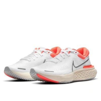 [HOT] Original✅ NK* ZomX- Invincible- Run Flykit- White Orange Mens And Womens Running Shoes Couple Casual Sports Shoes {Limited time offer}