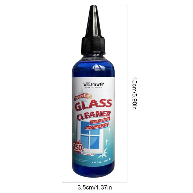 Water Spot Cleaner For Glass 100ml Glass Cleaning Spray Glass