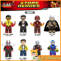 อะโดลอลลา (สินค้าพร้อมส่ง) Ego The Flash Minifigures Wasp Hush บล็อกตัวต่อ Kids Toys X0134【cod】