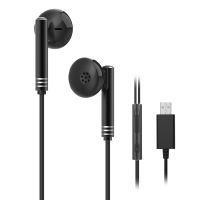 Headphones, Wired and Drive-Free Direct Plug-in Earphones Are Suitable for Desktops and Dual-Hole Notebooks
