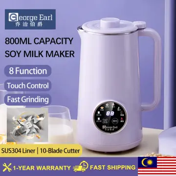 Electric Soy Bean Milk and Soup Maker Machine -Automatic Soya