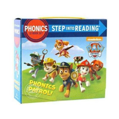 Paw Patrol Phonics Step into Reading book 📚 หนังสือชุดหัดอ่าน เรียนรู้ Phonics