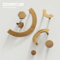 Dooroom เฟอร์นิเจอร์ทองเหลืองจับโมเดิร์นตอกรอบหกเหลี่ยมดึงตู้เสื้อผ้าโต๊ะเครื่องแป้งตู้ลิ้นชักตู้ลิ้นชักไวน์บาร์ลูกบิด-TIOH MALL