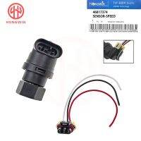 46817374 46758006 Odometer Gearbox Vehicle Speed Sensor &amp; Connector Plug Wire For Fiat Bravo Doblo Panda Marea Barchetta  Lancia