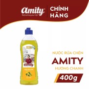 Nước rửa chén Amity 400g Hương Chanh Chanh Sả Trà Xanh