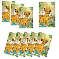 New The Lion King Simba Birthday Party Decoration Disposable Gift Bag Loot Candy Bags Tableware Kids Baby Shower Party Supplies
