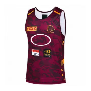 2023 BRISBANE BRONCOS MENS CITY JERSEY size S-M-L-XL-XXL-3XL-4XL