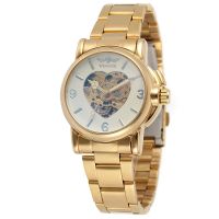 Winner Luxury Gold Watch Women Mechanical Watches Top Brand Luxury Clock Womens Automatic Watch Montre Femme relogio feminino