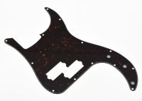 KR- USA Spec Precision Bass P Bass Pickguard Scrach Plate Dark Brown Tortoise 3 Ply