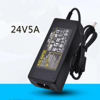 24V 5A AC to DC Power Adapter Converter 5.5*2.5mm(Black)