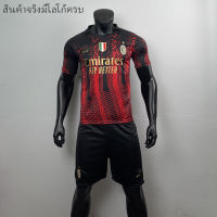 ชุดฟุตบอล ชุดกีฬาออกกำลังกายผู้ใหญ่ ทีม AC Milan เสื้อ+กางเกง รับประกันคุณภาพ ผ้าเกรด A