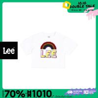 LEE KIDS เสื้อยืดแขนสั้นเด็กผู้หญิง คอลเลคชั่น Over The Rainbow ทรง SEASONAL รุ่น LK S123GTSSN04 ลี เสื้อยืดแขนสั้น เสื้อผ้า เสื้อผ้าเด็กหญิง