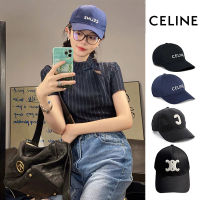 (จัดส่งจากกรุงเทพ) หมวกแก๊บ CELINE หมวกทรงแหลมหมวกคู่รัก หมวกแฟชั่นผู้หญิงแฟชั่นหมวกสุดฮอต